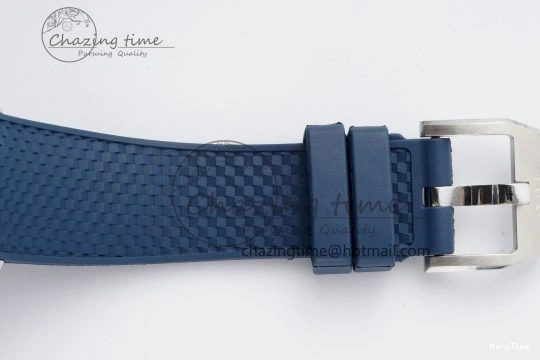 MIROTIME 0106 WellDesigned Aquatimer Automatic SS RSF 1:1 Best Edition Blue Dial on Blue Rubber Strap A 7057